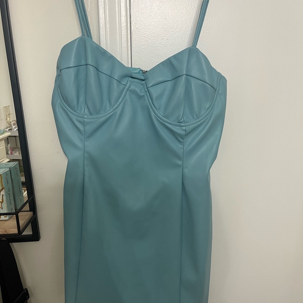 Bardot faux leather dress - Picture 2 of 4